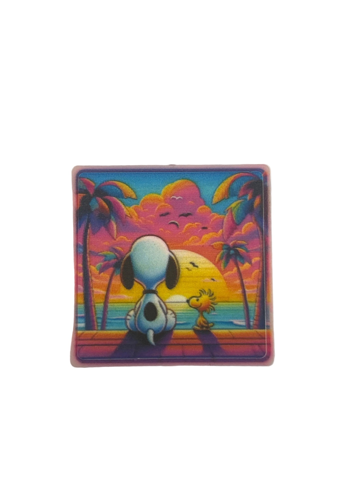 Snoopy & Woodstock - Focal Bead