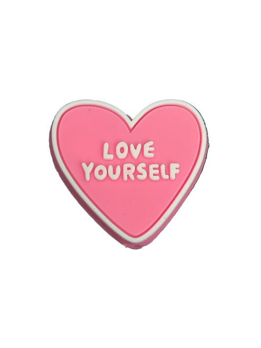 Love yourself Heart - Focal Bead