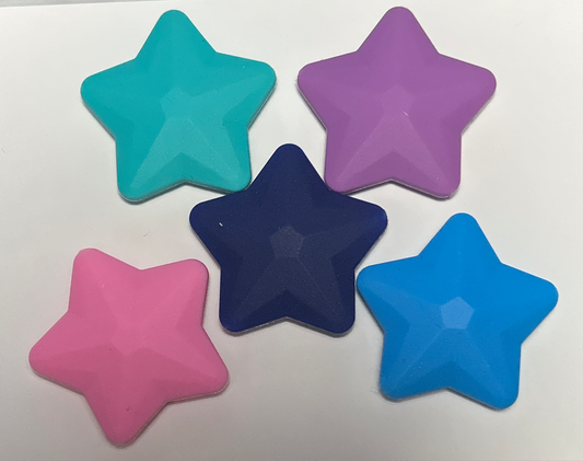 Star-Silicone Focal Bead