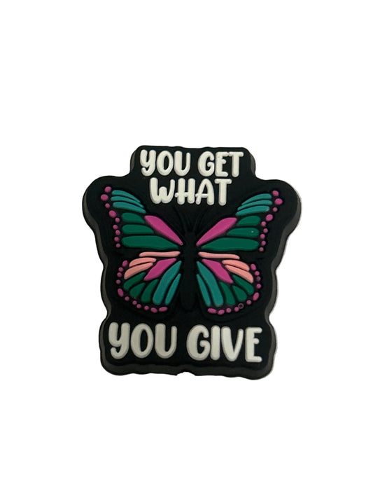 You get what you give - Focal Bead