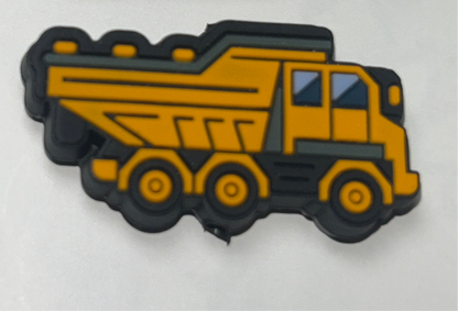 Construction Equipment Silicone Focal Bead