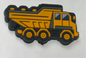 Construction Equipment Silicone Focal Bead