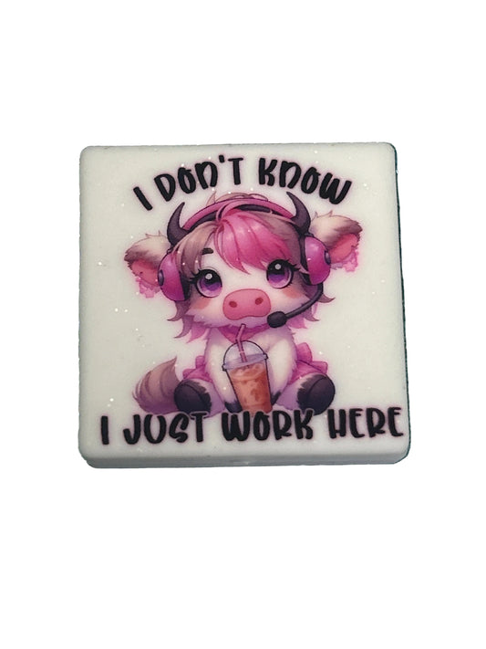 I don’t know I just work here - Focal Bead