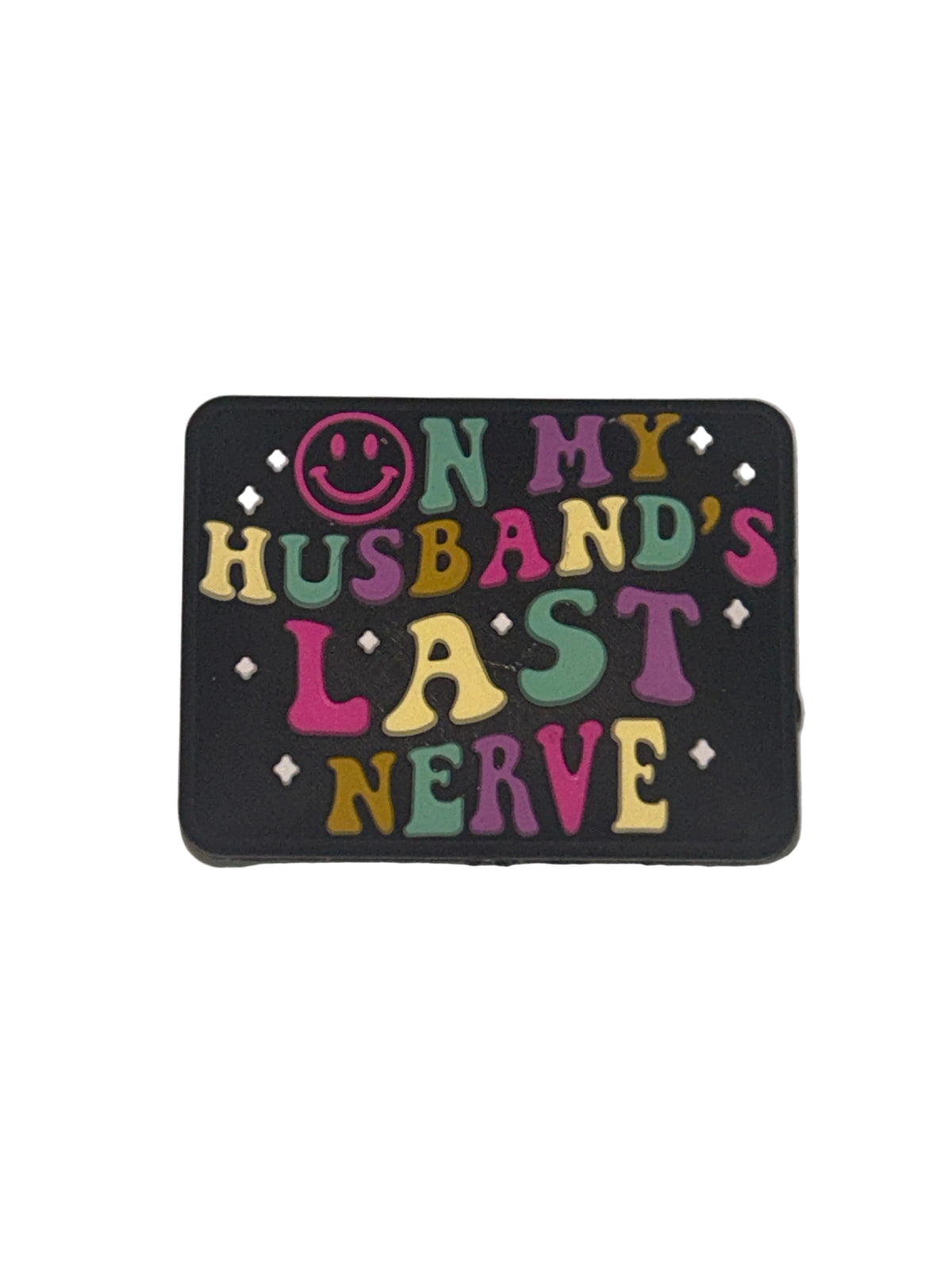 On my husband’s last nerve Focal Bead