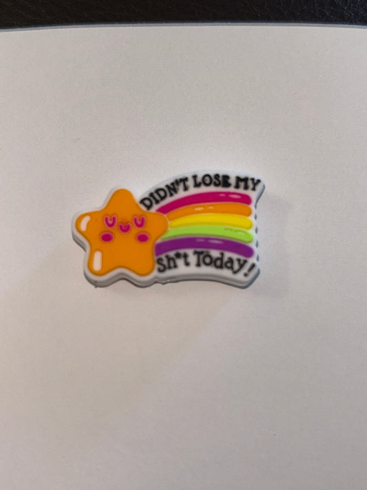 I didn’t lose my shit today! Silicone Focal Bead