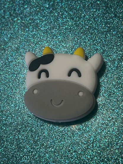 Cow Head Cute Focal Bead