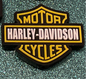 Harley Davison Silicone Focal Bead