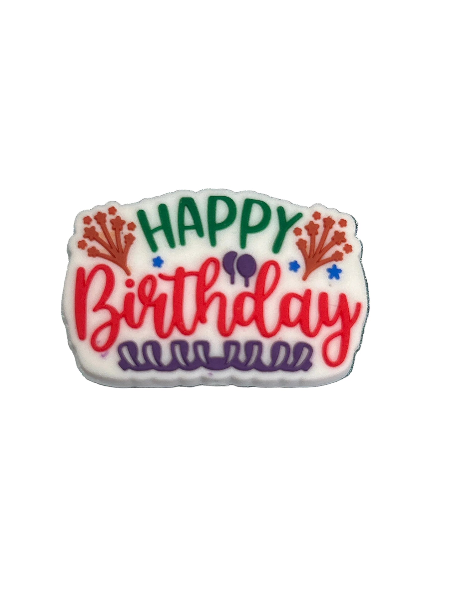 Happy Birthday - Focal Bead