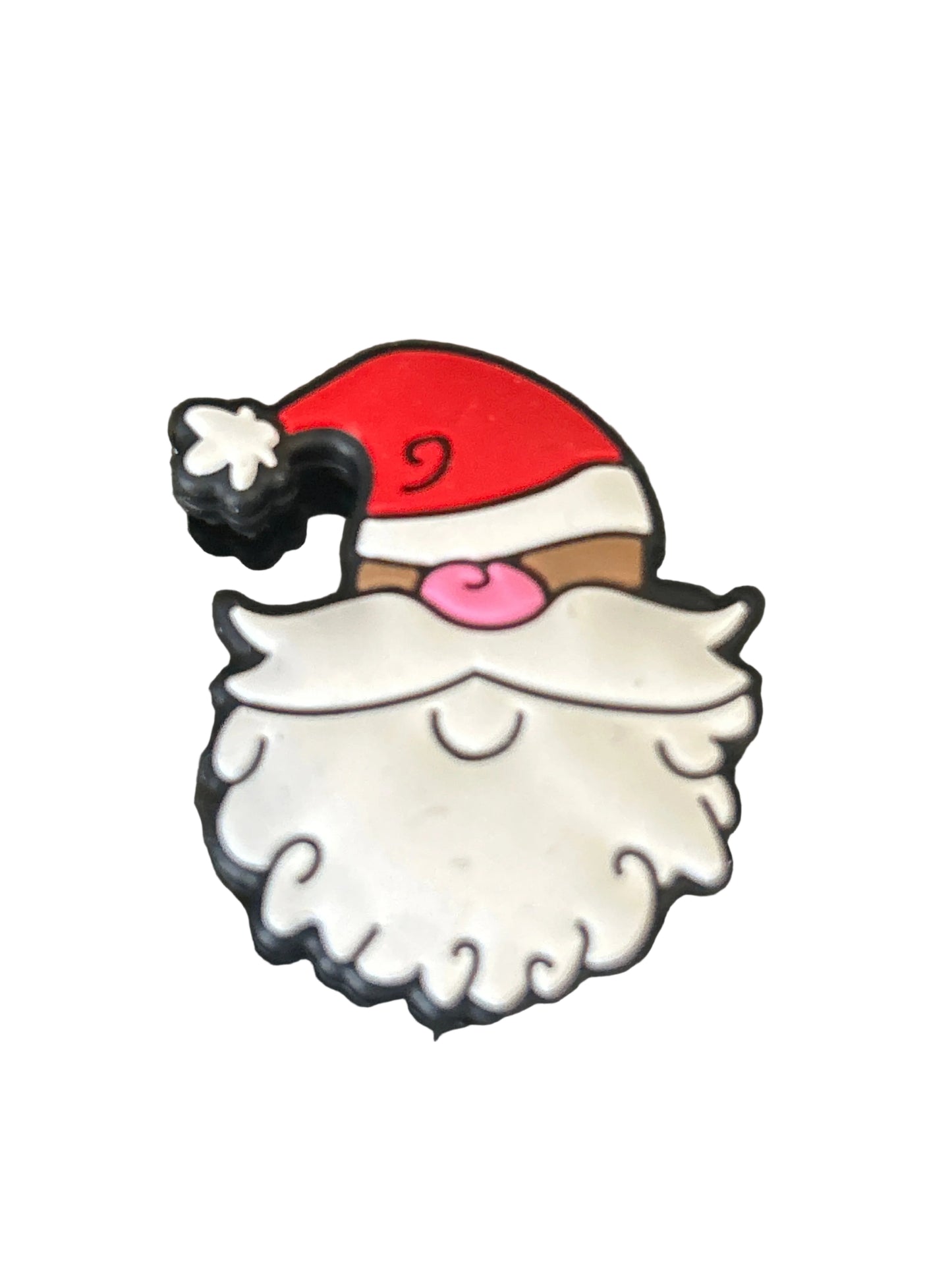 Santa face - Focal Bead