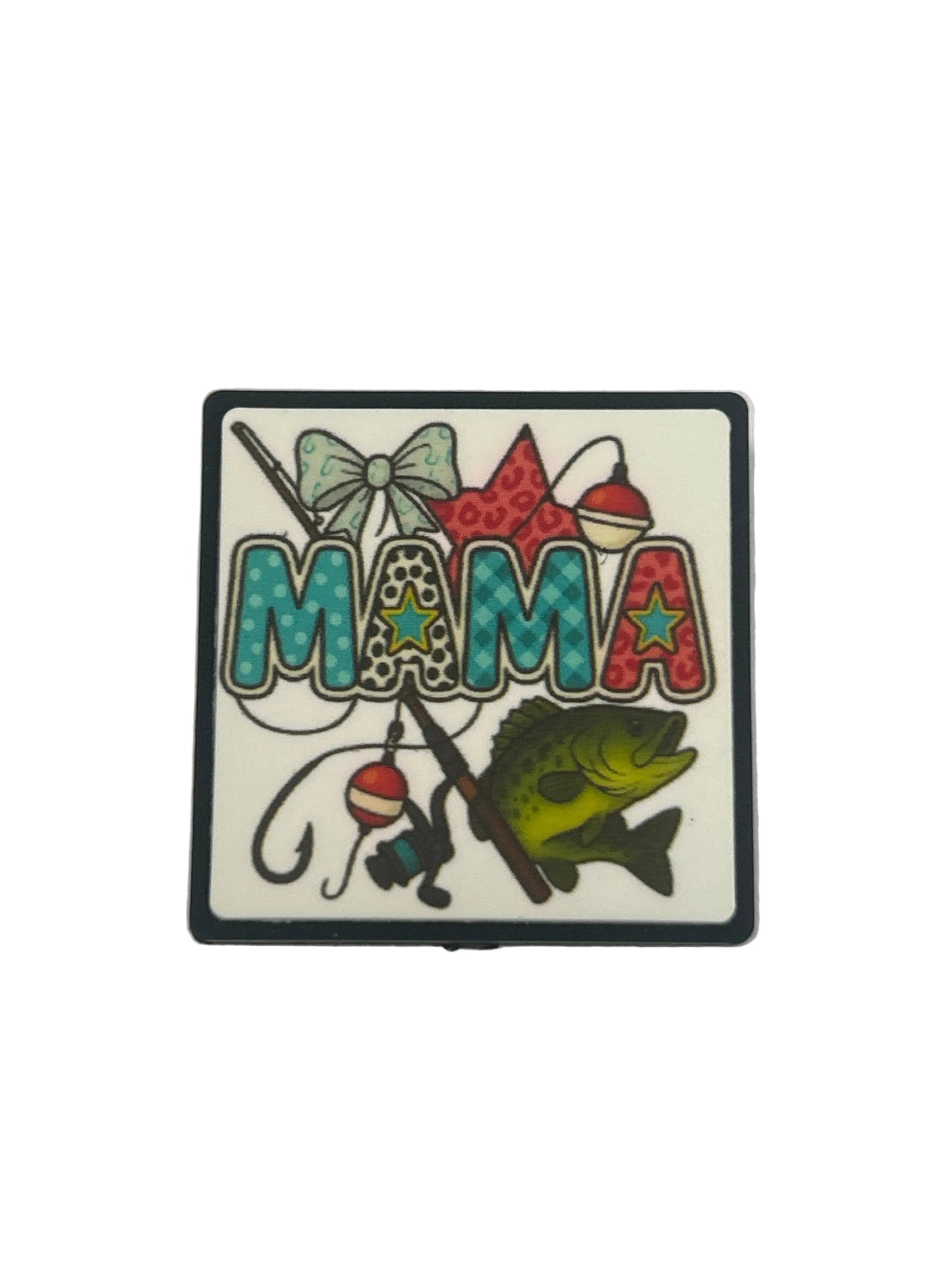 Mama Fishing - Focal Bead