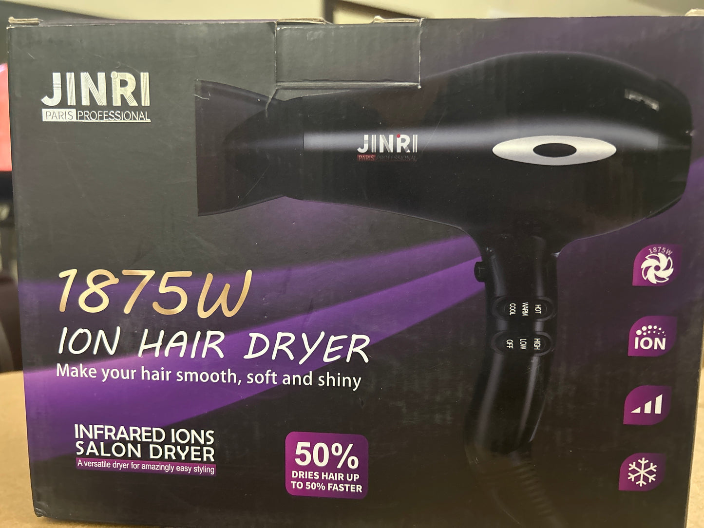 Jinri Paris Professional Ion Hair dryer