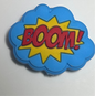 Comic word bubble Silicone Focal Bead