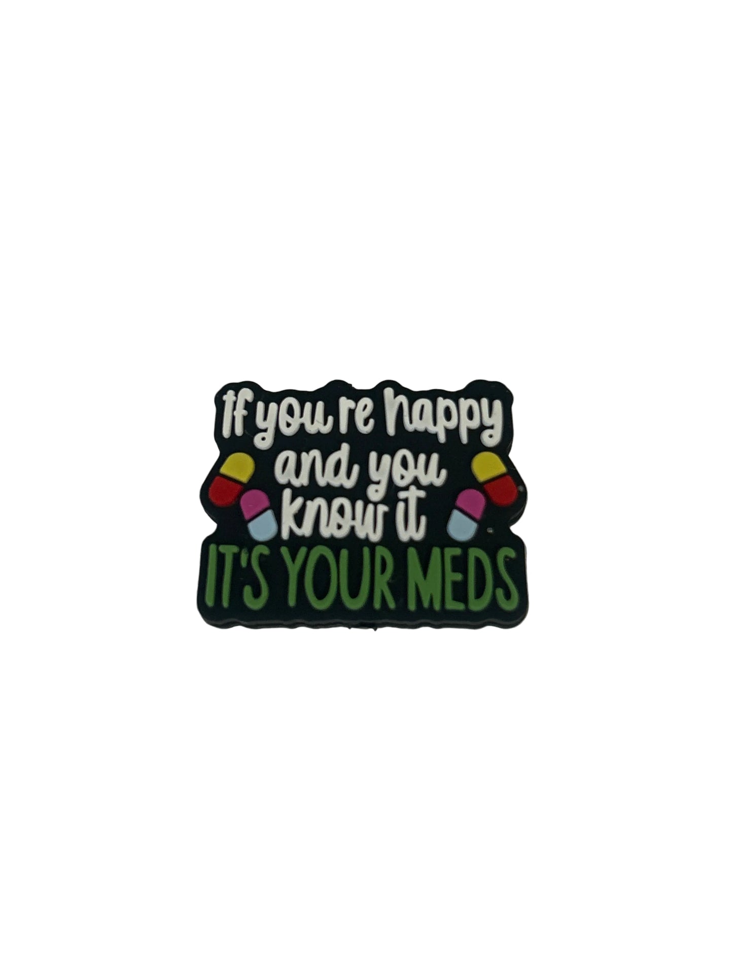 If you’re happy and you know it - Focal Bead