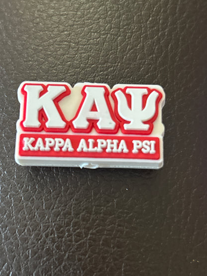 Sorority and Fraternal Silicone Focal Beads