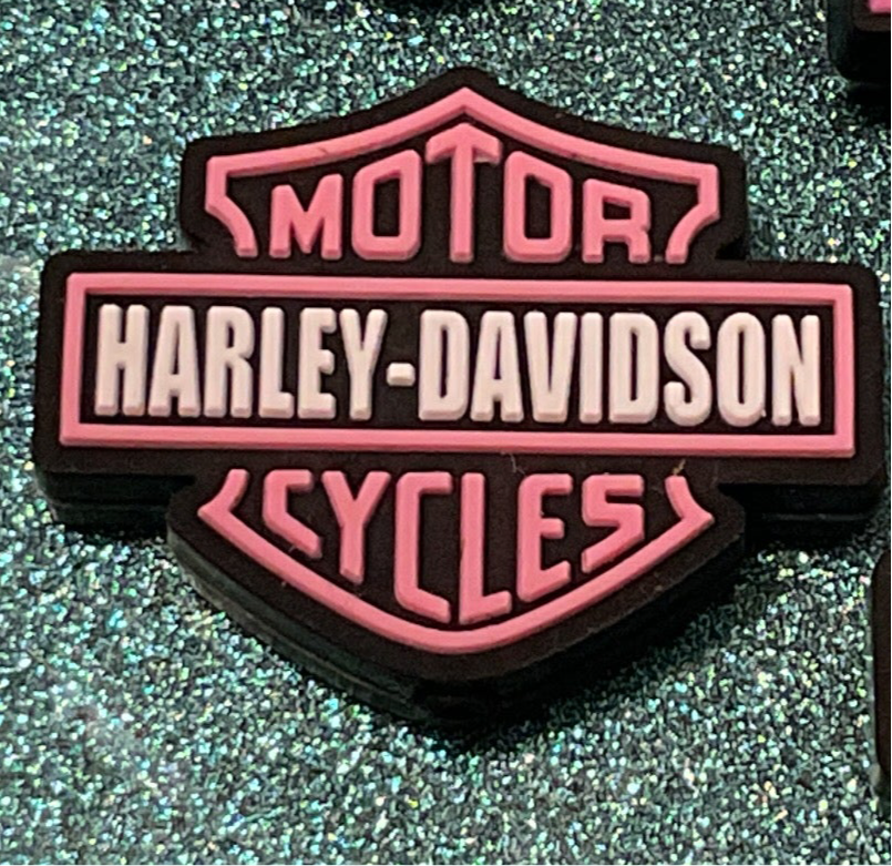 Harley Davison Silicone Focal Bead