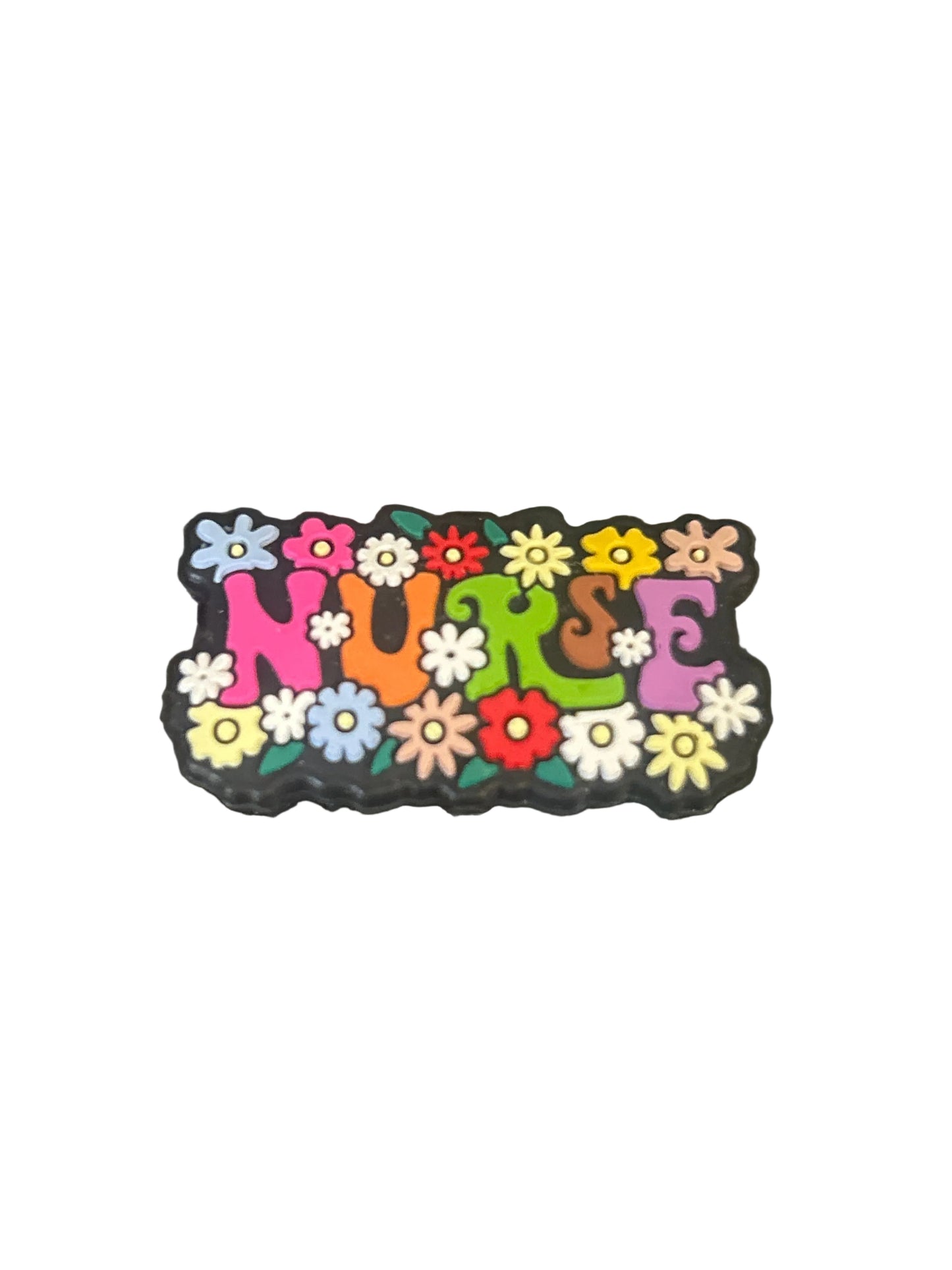 Nurse w/flowers - Focal Bead