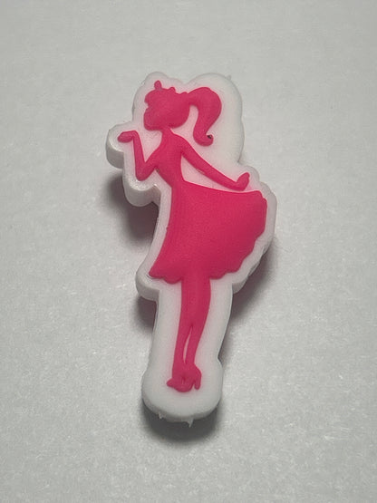 Barbie Silicone Focal Beads