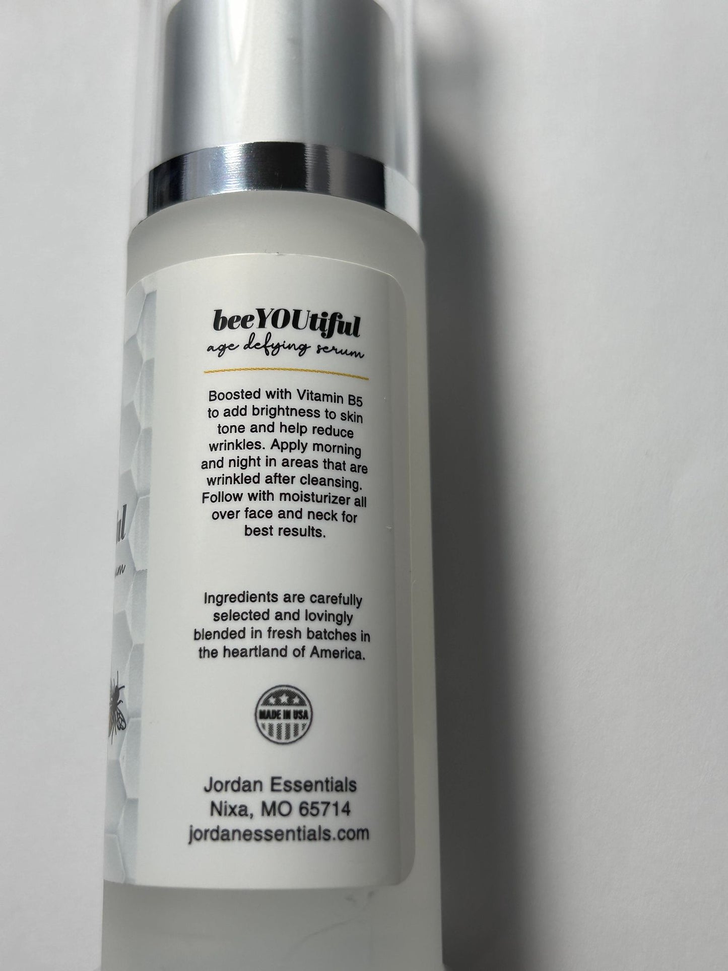 BeeYoutiful age defying serum - Vitamin B5