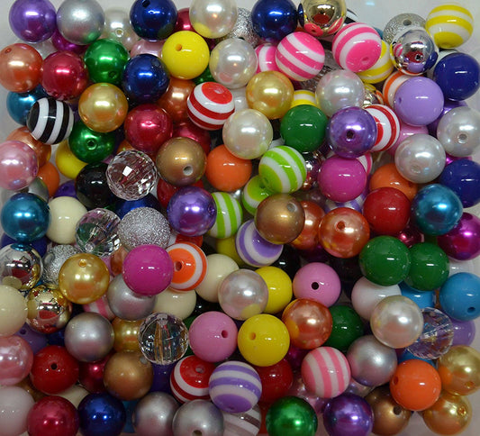 20mm Bubblegum/Acrylic Beads