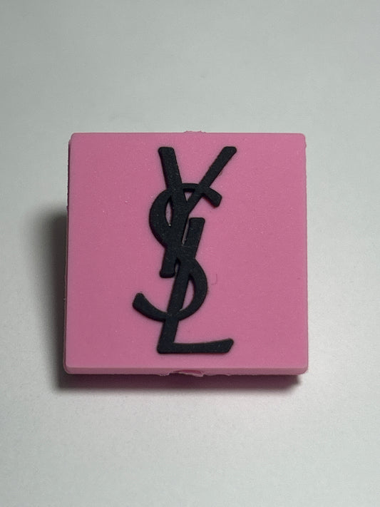 Y S L Square Silicone Focal Bead