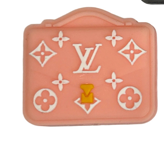 L Vee Purse short handle Focal Bead