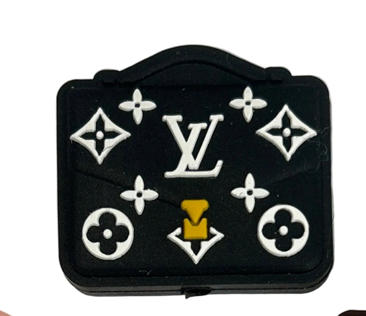 L Vee Purse short handle Focal Bead