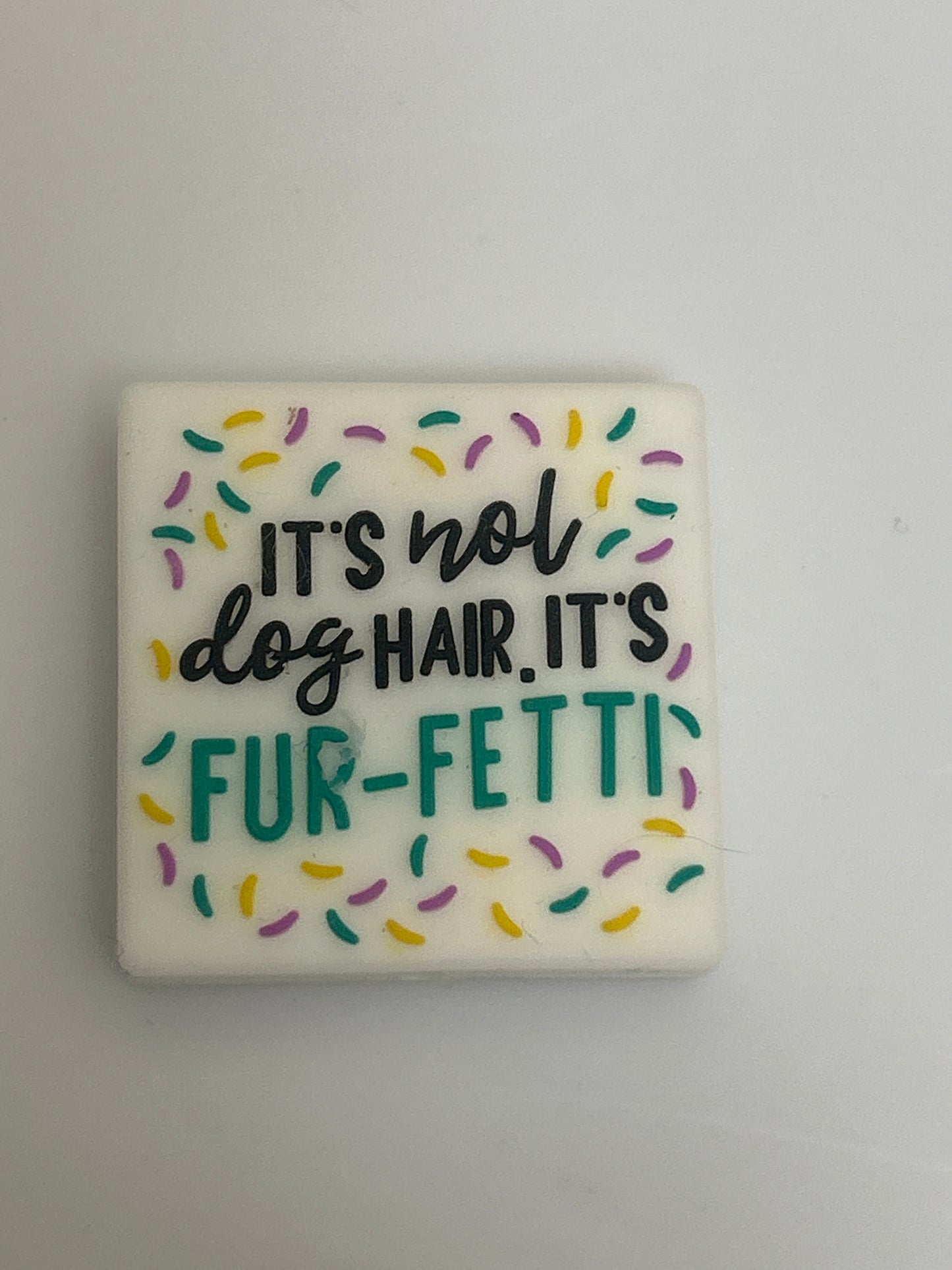It’s not dog hair it’s fur-fetti- Focal Bead