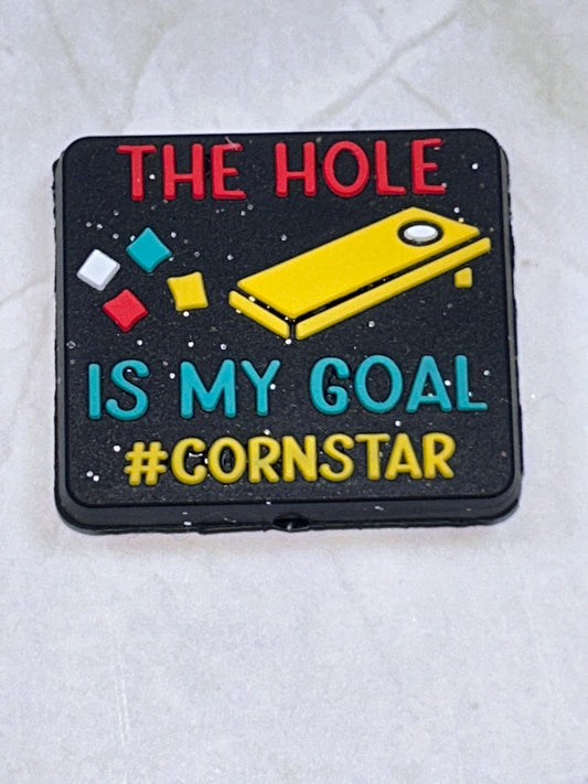 The hole is my goal #cornstar