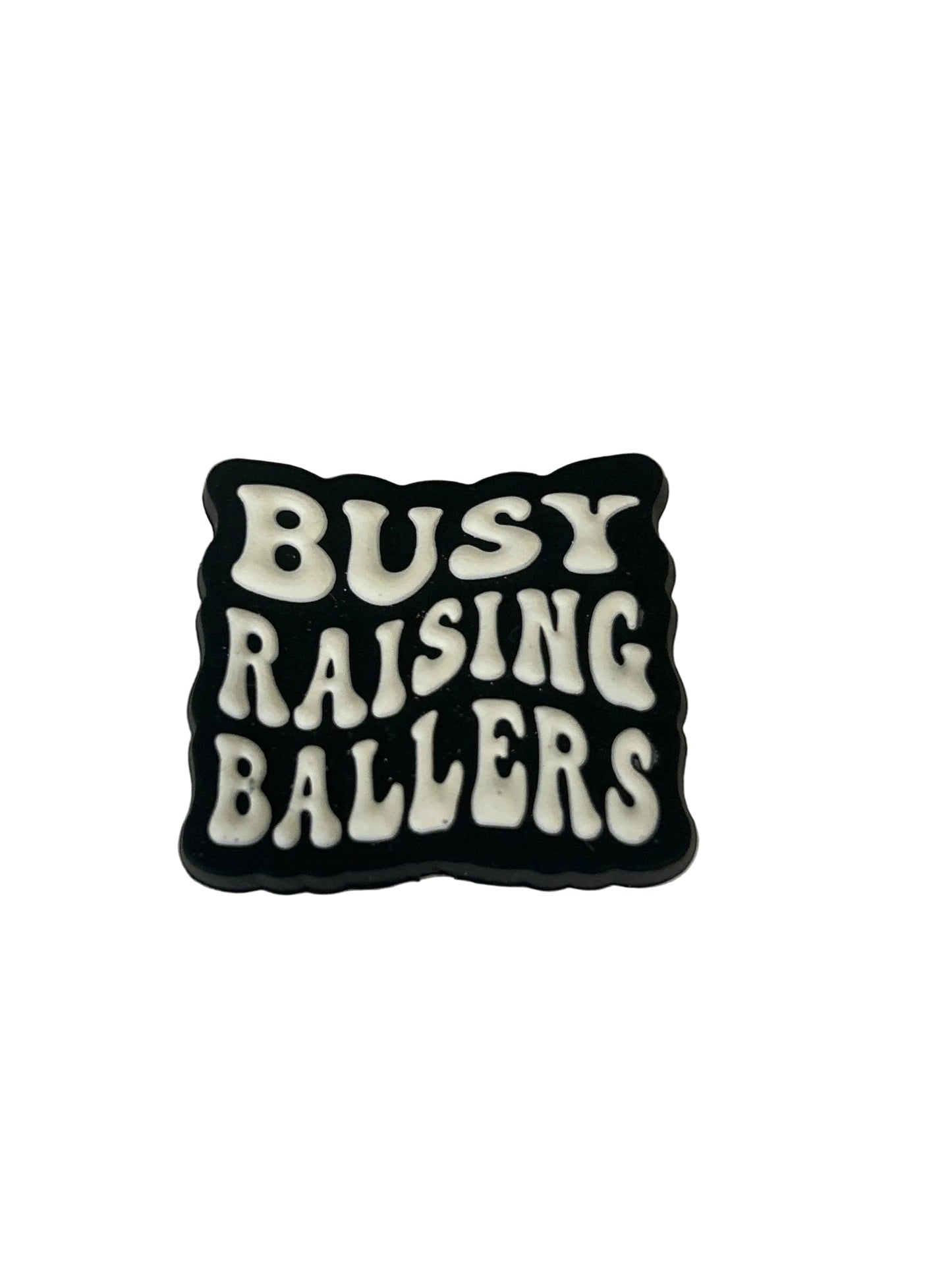 Busy Raising Ballers - Focal Bead