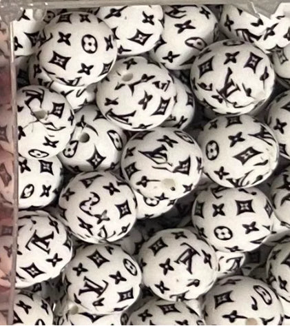 LV Round Beads