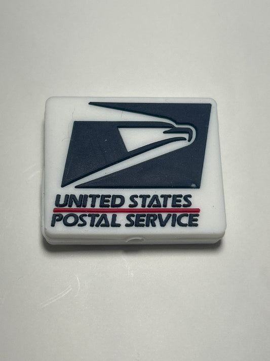 Mail/Post Office silicone focal bead