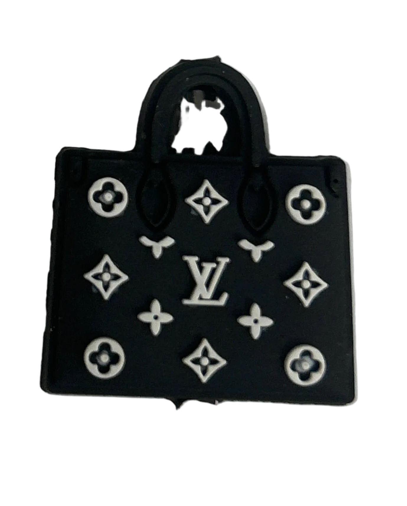 L Vee Purse Long handle Focal Bead