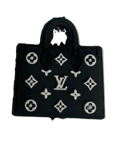 L Vee Purse Long handle Focal Bead