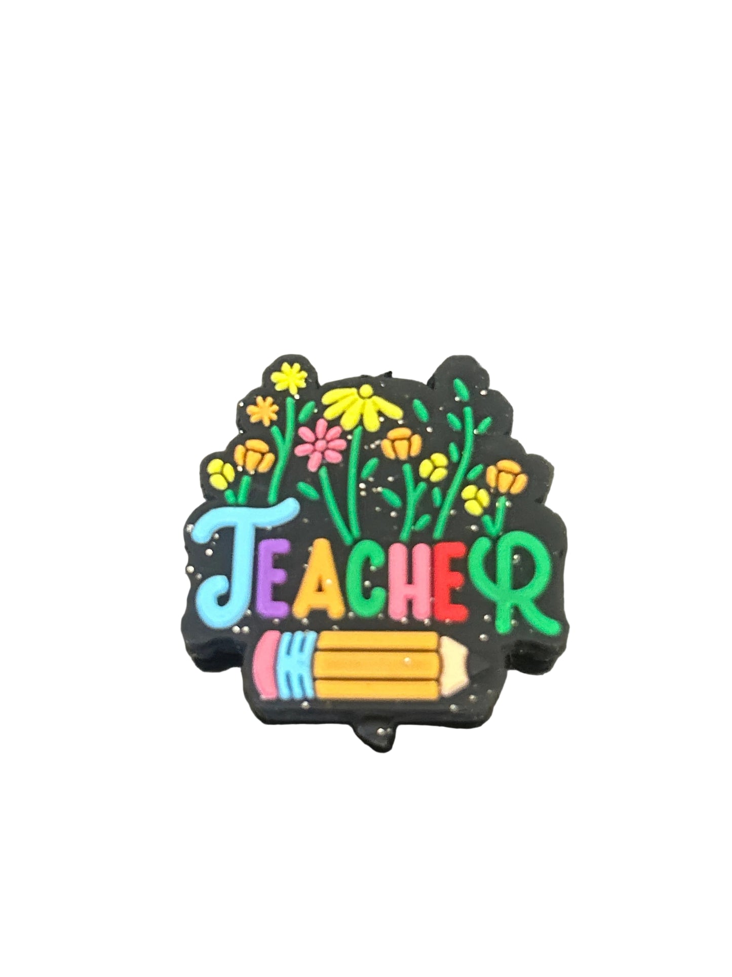 Teacher w/pencil - Focal Bead