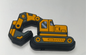 Construction Equipment Silicone Focal Bead
