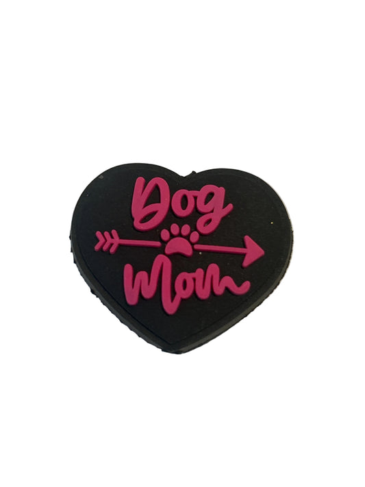Dog Mom Heart - Focal Bead