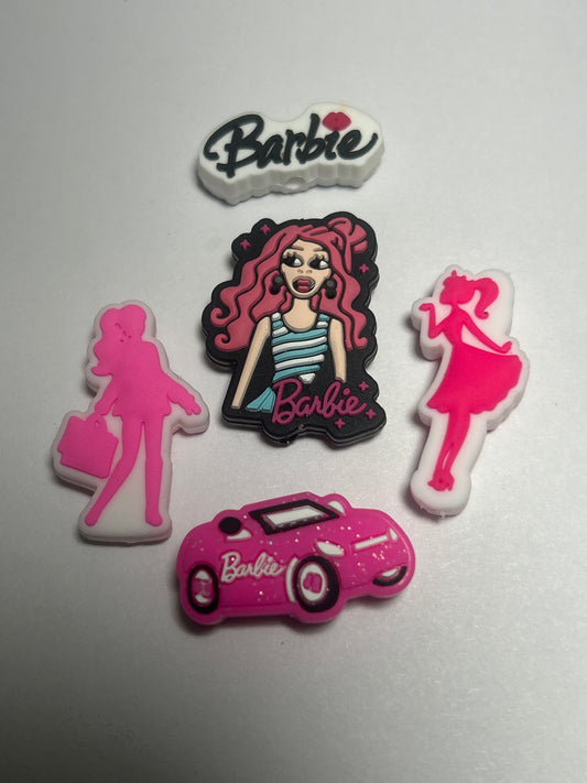 Barbie Silicone Focal Beads