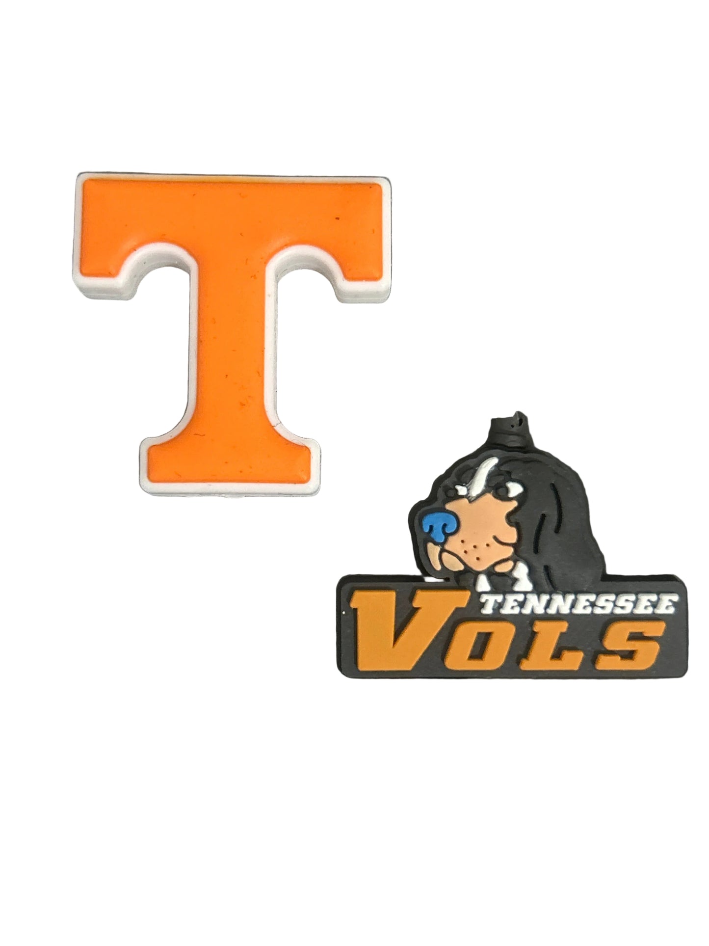 Tennessee Vol Orange “T” or Dog Silicone Focal Bead
