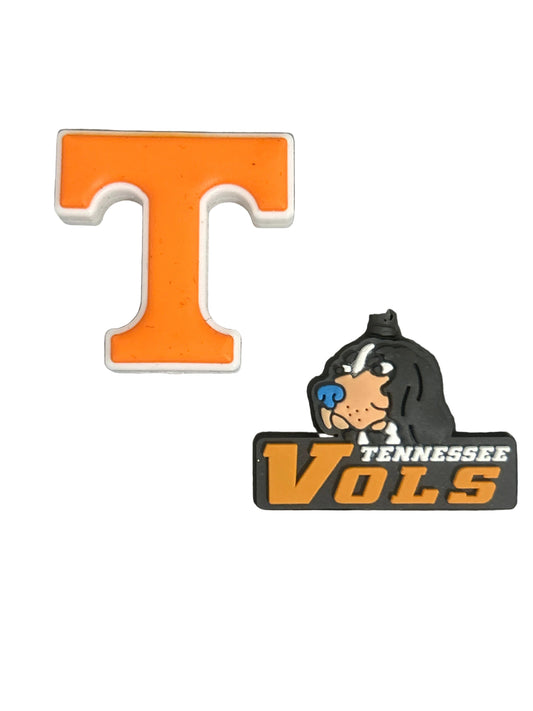 Tennessee Vol Orange “T” or Dog Silicone Focal Bead