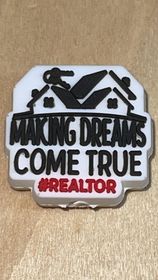 Profession - Relator - Making Dreams come True PVC Focal - Bead Sister Exclusive