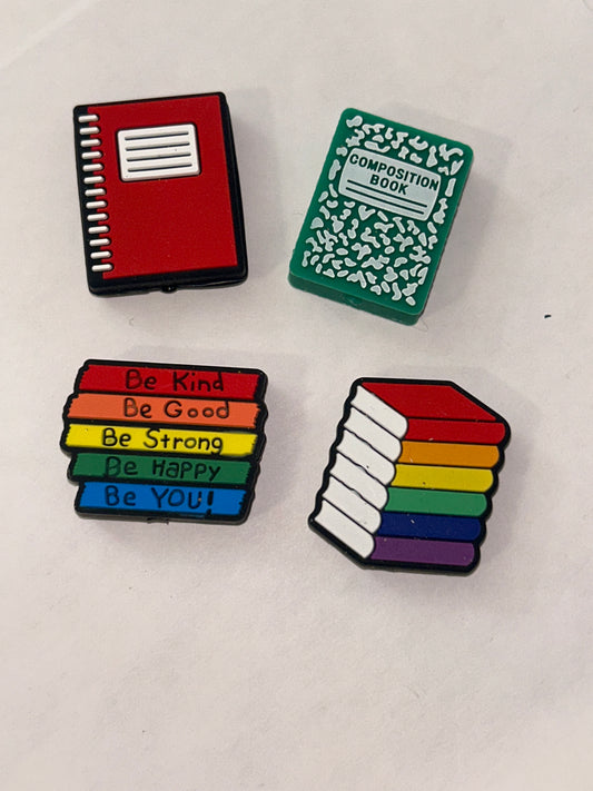 Book Focal Beads - Various Styles