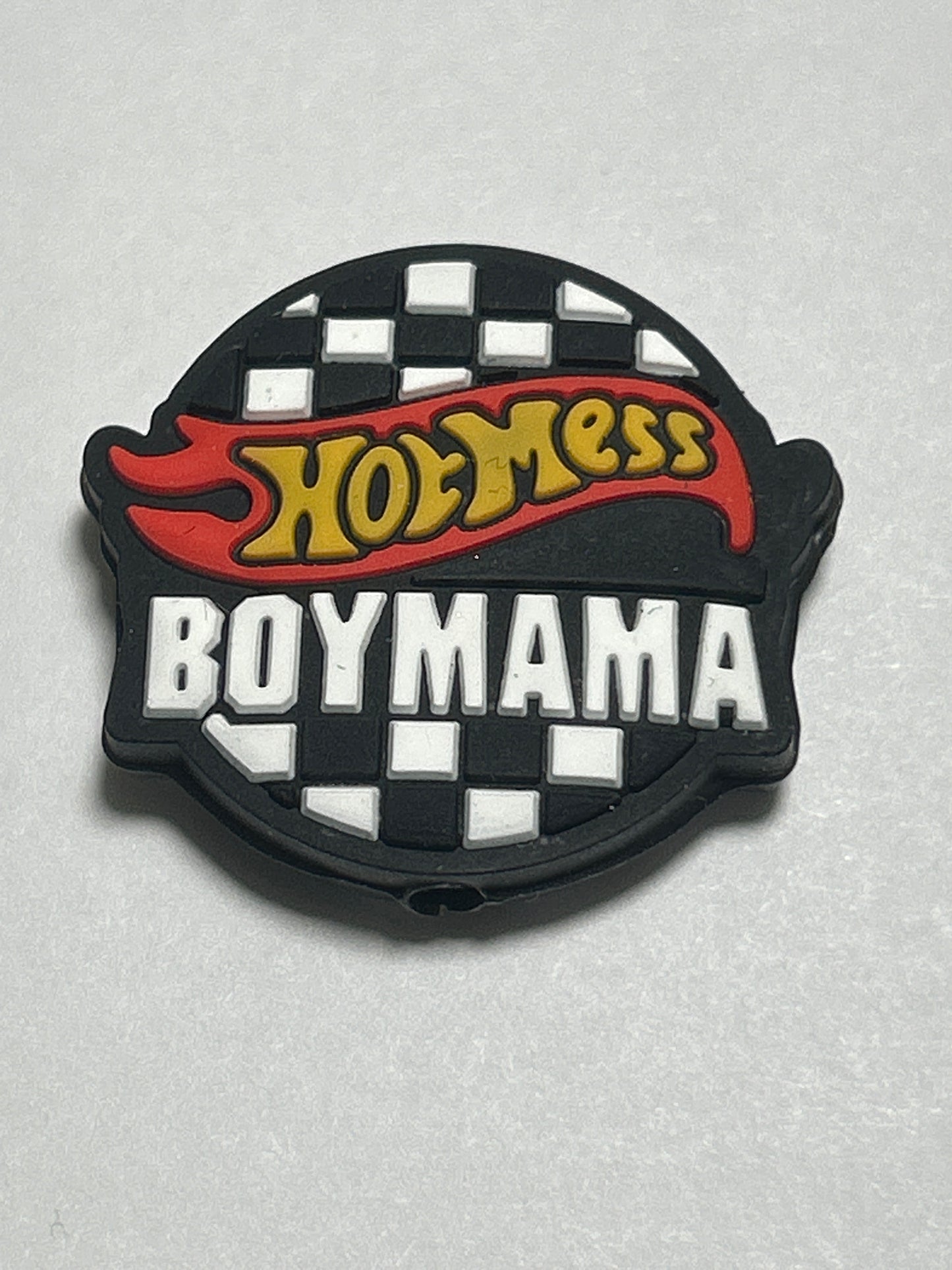 Hotmess BoyMama Silicone Focal Bead