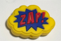 Comic word bubble Silicone Focal Bead