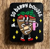So berry boujee -Silicone Focal Bead