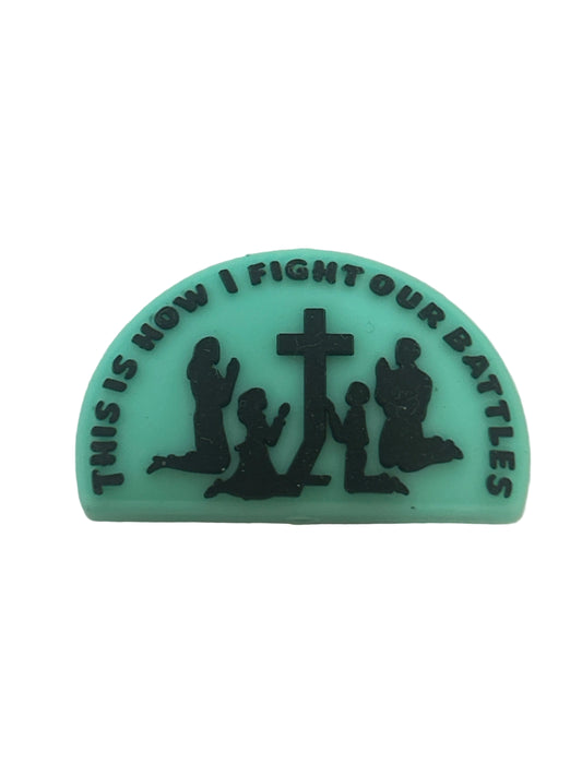 This is how I fight our battles - Focal Bead