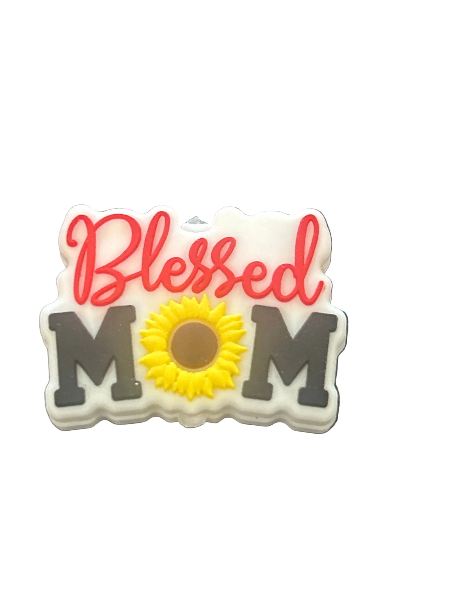 Blessed Mom Sunflower - Focal Bead