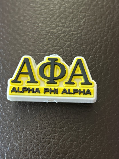 Sorority and Fraternal Silicone Focal Beads