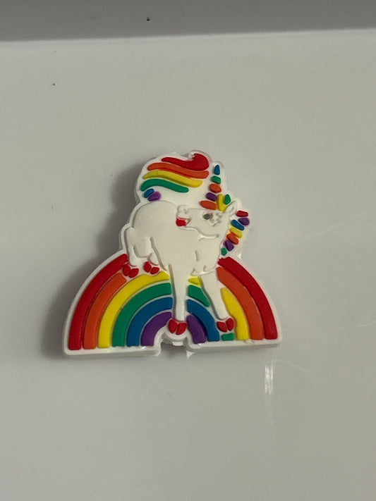 Unicorn Kicking rainbow