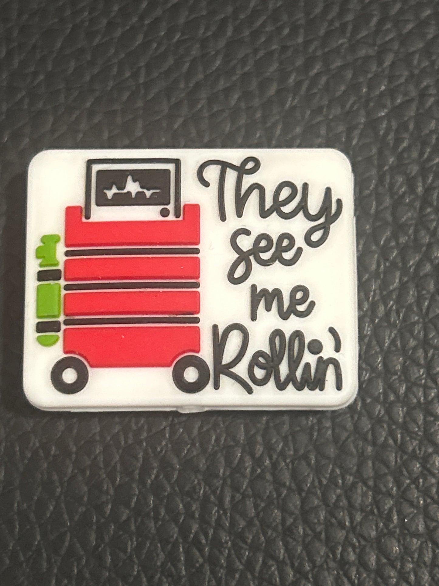 They see me Rollin -Focal Bead