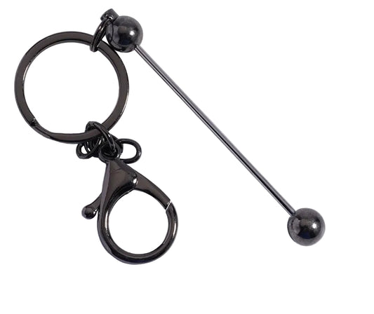 Keychain bars - Gun Metal